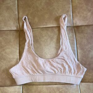 SKIMS Pale Orange Bralette